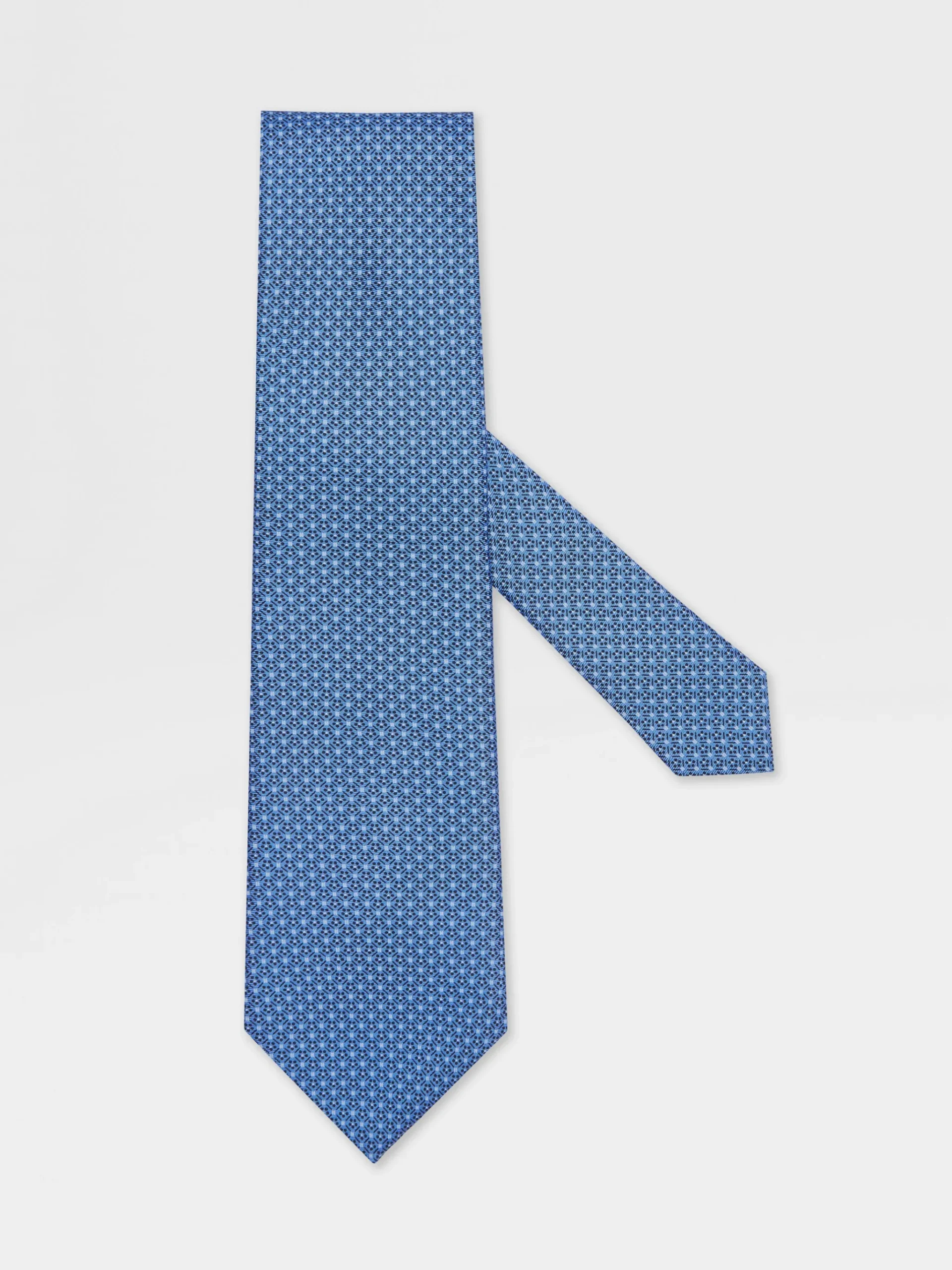 Dark Blue Silk Tie