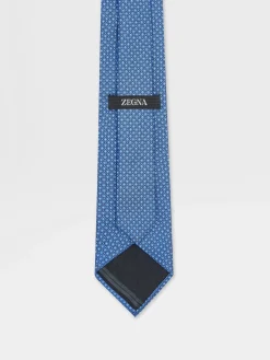 Dark Blue Silk Tie