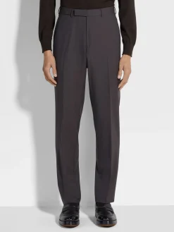 Dark Brown High Performance™ Wool Pants