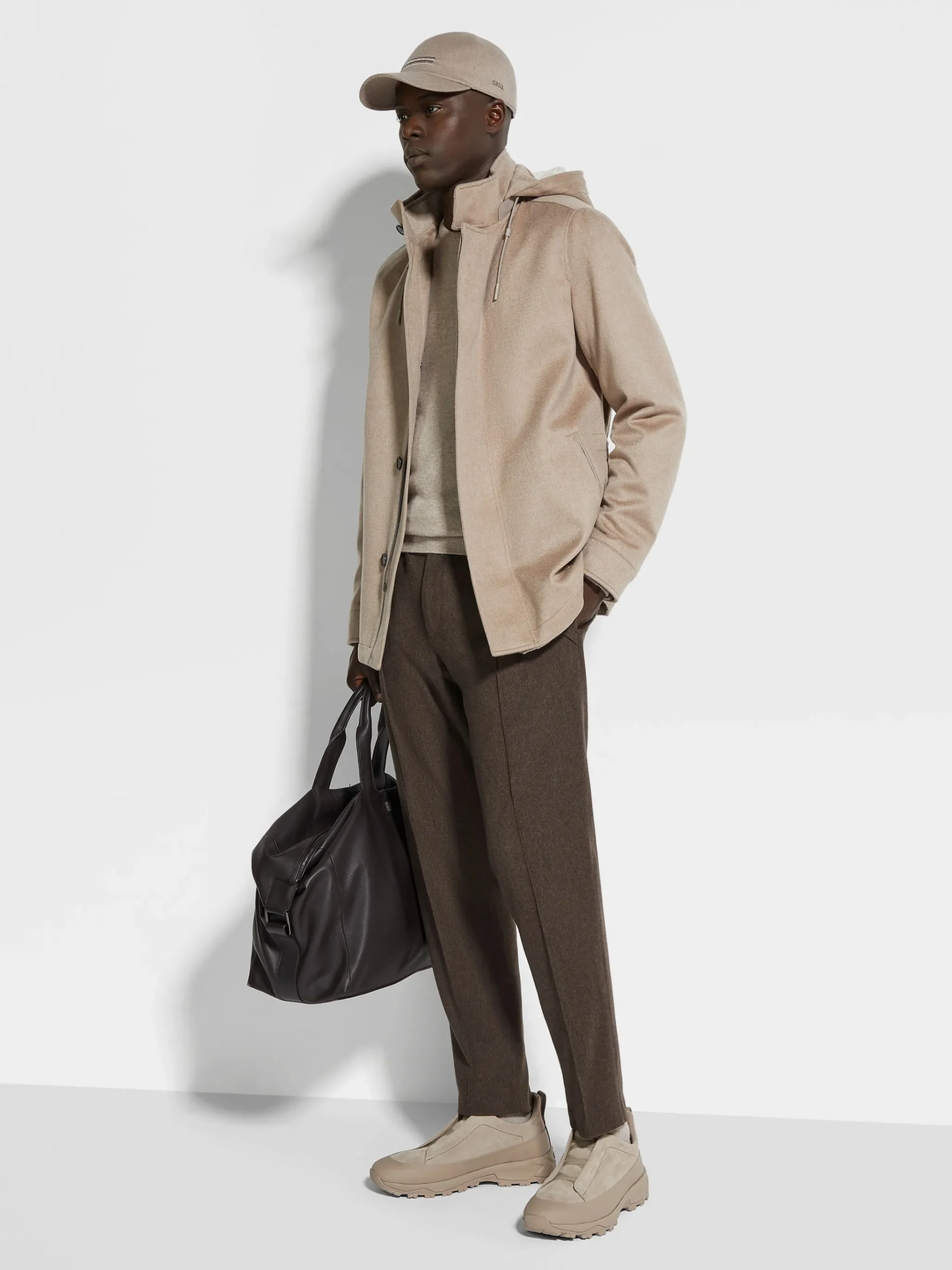 Dark Brown 15milmil15 Wool Joggers