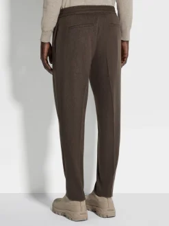 Dark Brown 15milmil15 Wool Joggers