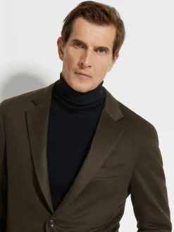 Dark Brown Oasi Cashmere Jacket