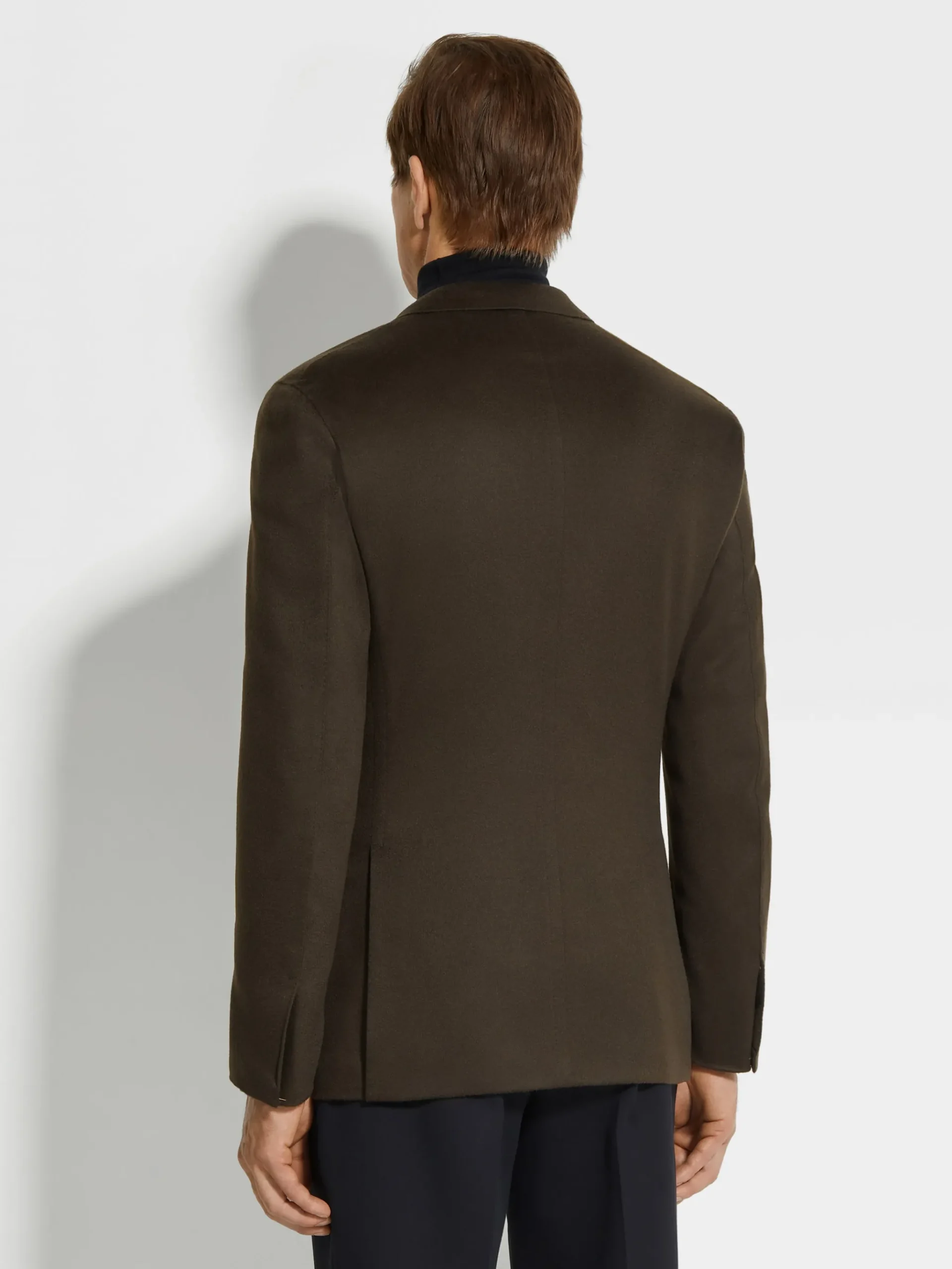 Dark Brown Oasi Cashmere Jacket