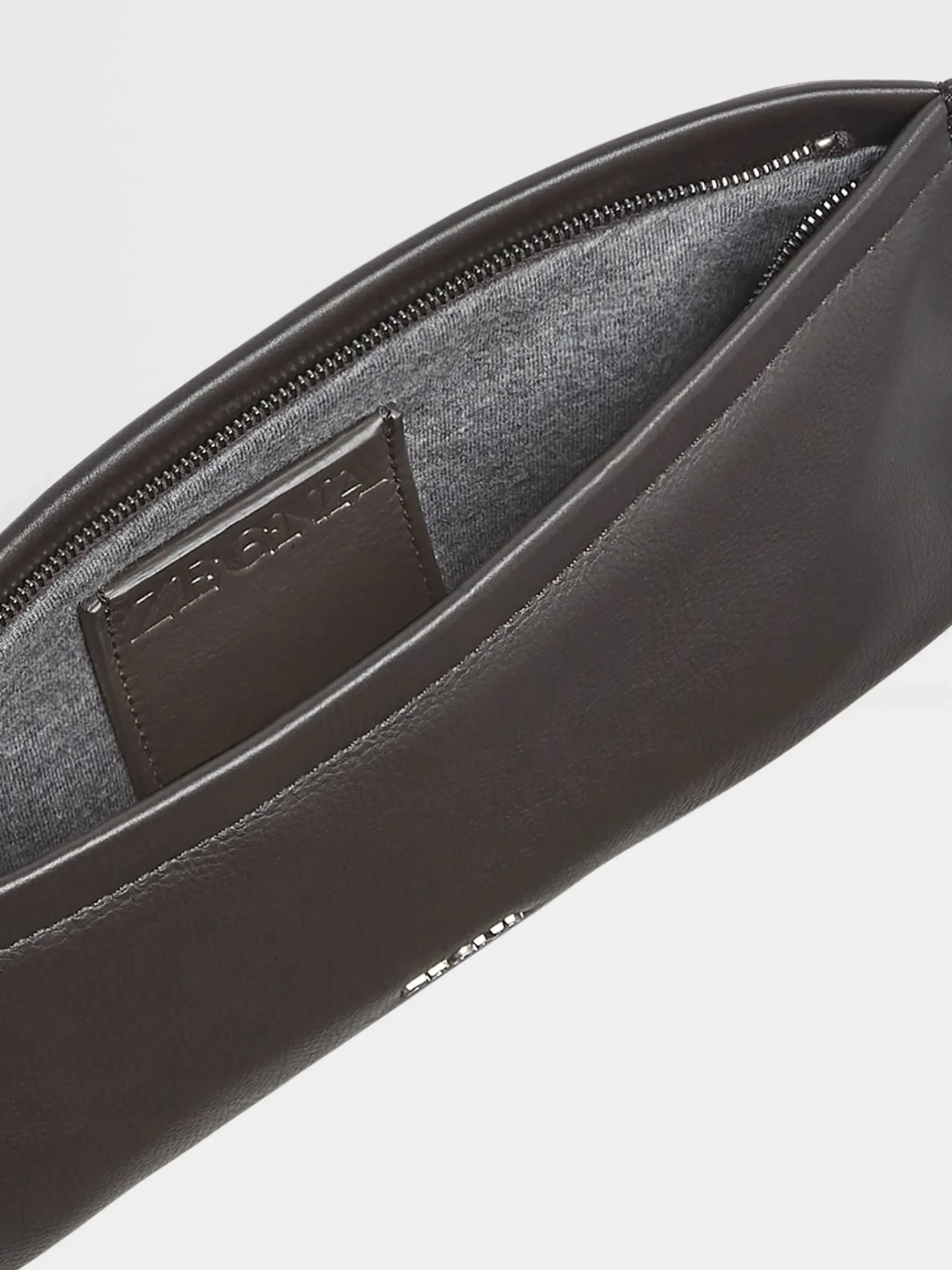 Dark Brown SECONDSKIN Clutch