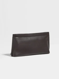 Dark Brown SECONDSKIN Clutch