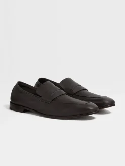 Dark Brown SECONDSKIN L'Asola Loafers