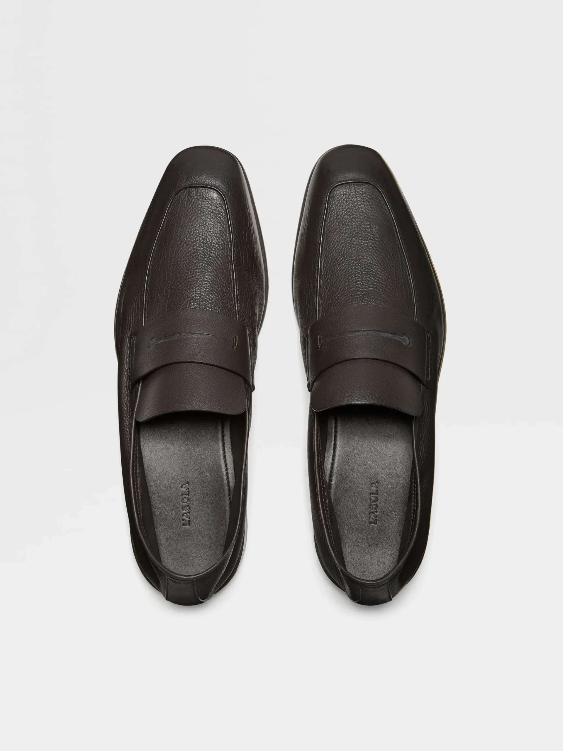 Dark Brown SECONDSKIN L'Asola Loafers