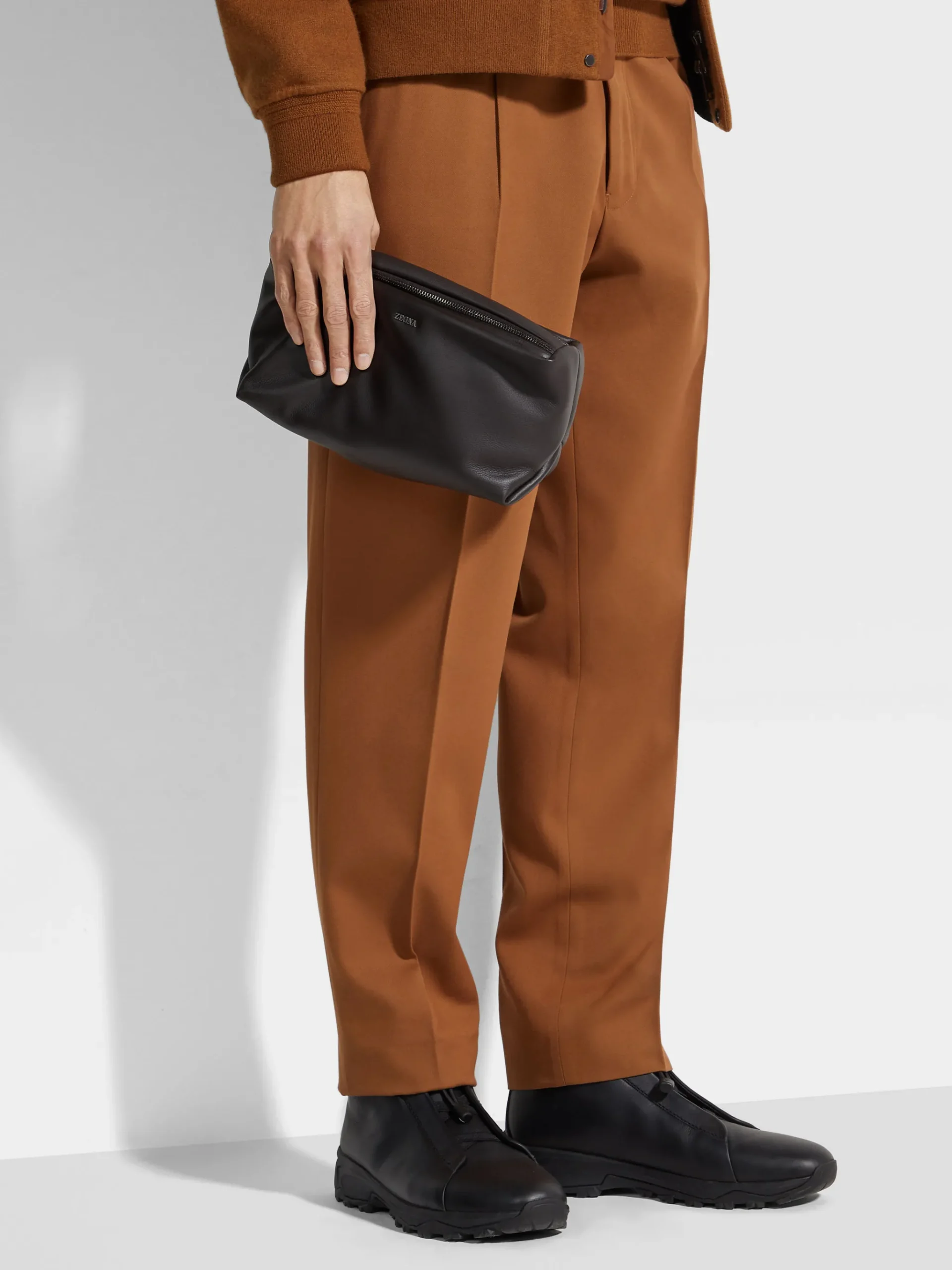 Dark Brown SECONDSKIN Softy Pouch