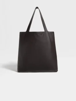 Dark Brown SECONDSKIN Tote Bag