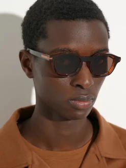 Dark Foliage Aurora I Acetate Sunglasses