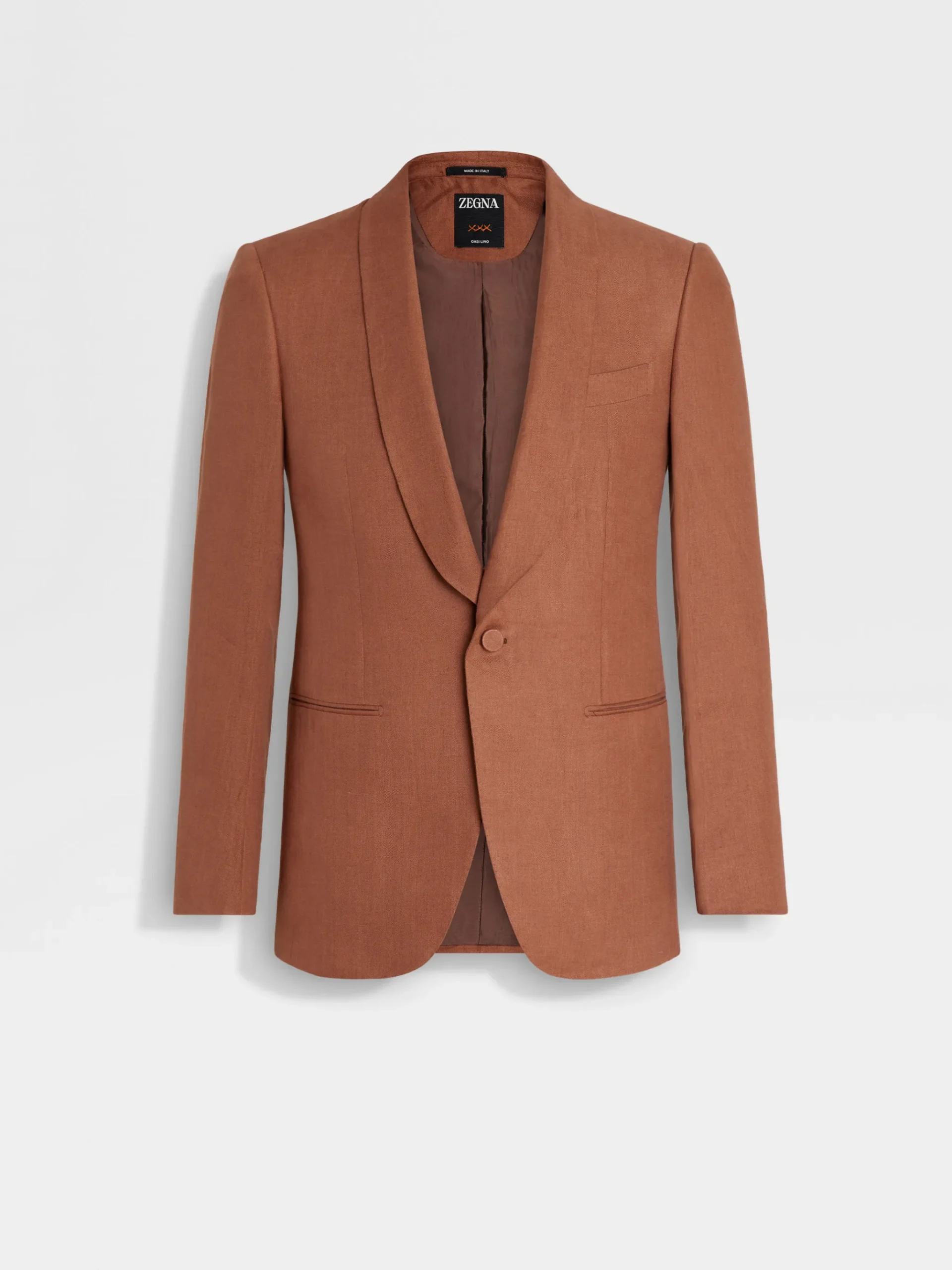 Dark Foliage Oasi Lino Evening Jacket