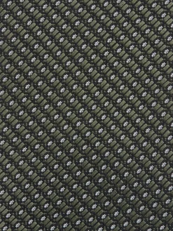 Dark Green Silk Tie