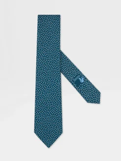 Dark Green Silk Tie