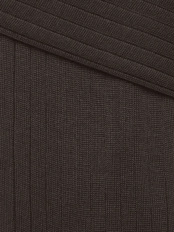 Dark Grey Cotton Socks