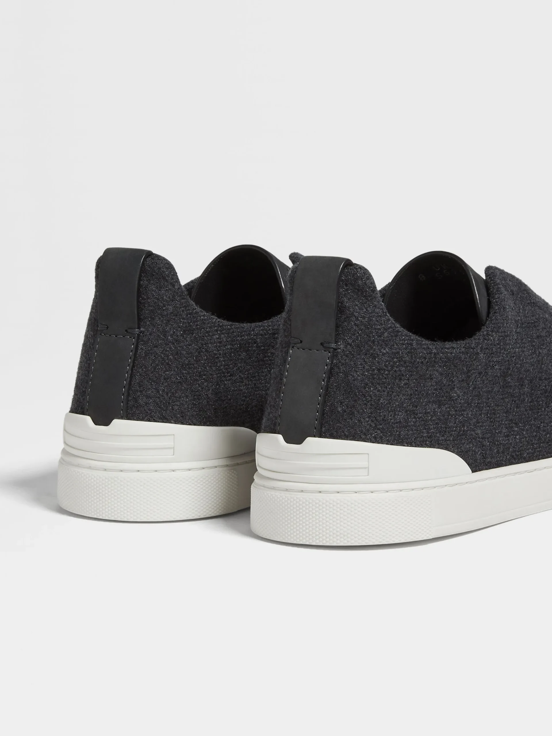 Dark Grey Oasi Cashmere Triple Stitch™ Sneakers