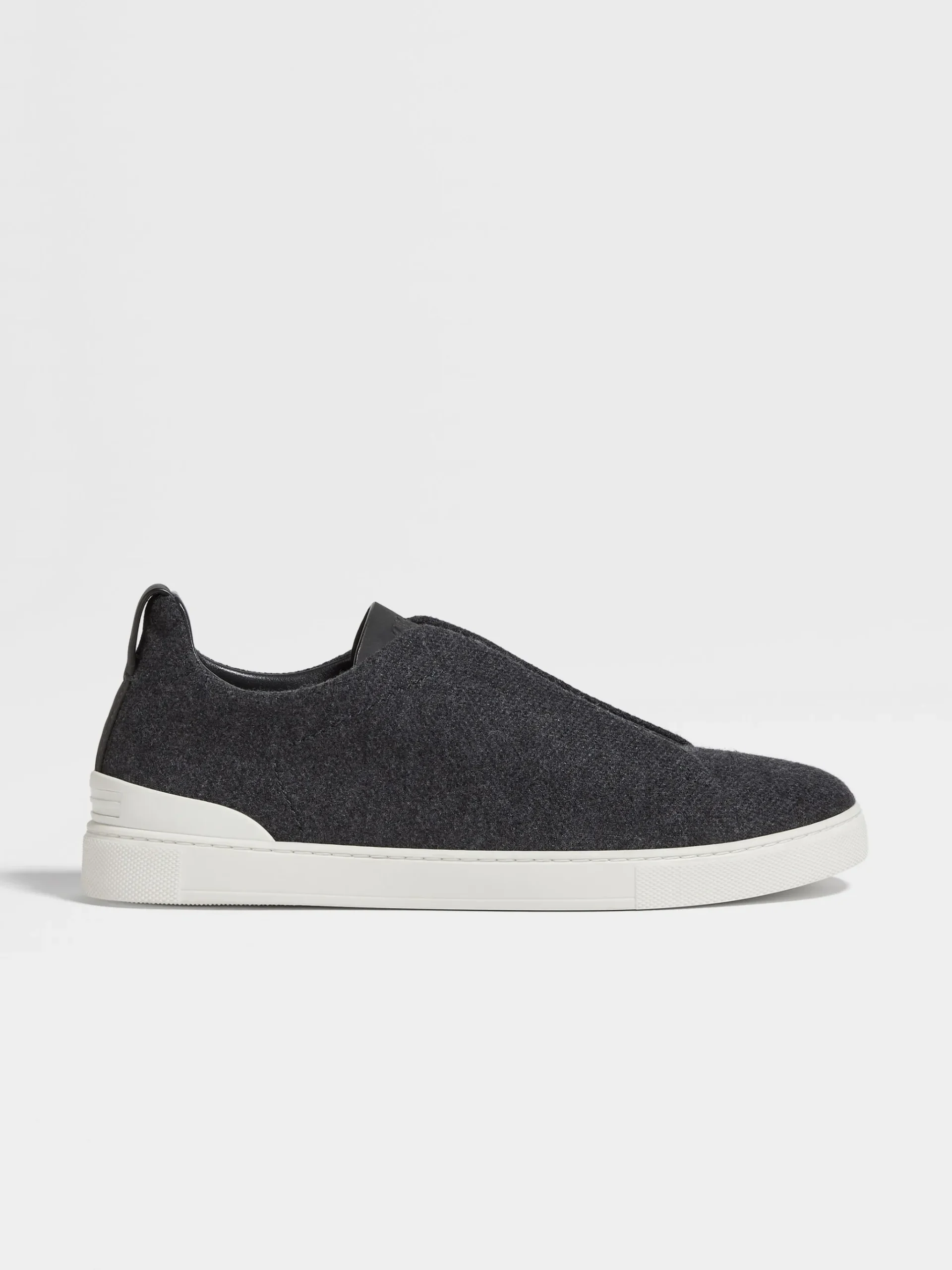 Dark Grey Oasi Cashmere Triple Stitch™ Sneakers