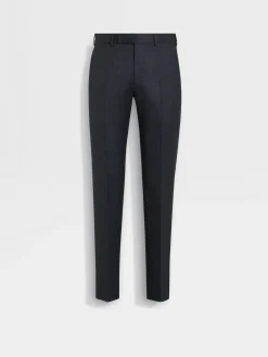 Dark Grey Wool Pants