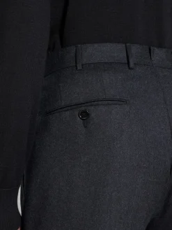 Dark Grey Wool Pants