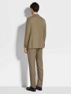 Dark Ochre Oasi Cashmere Suit