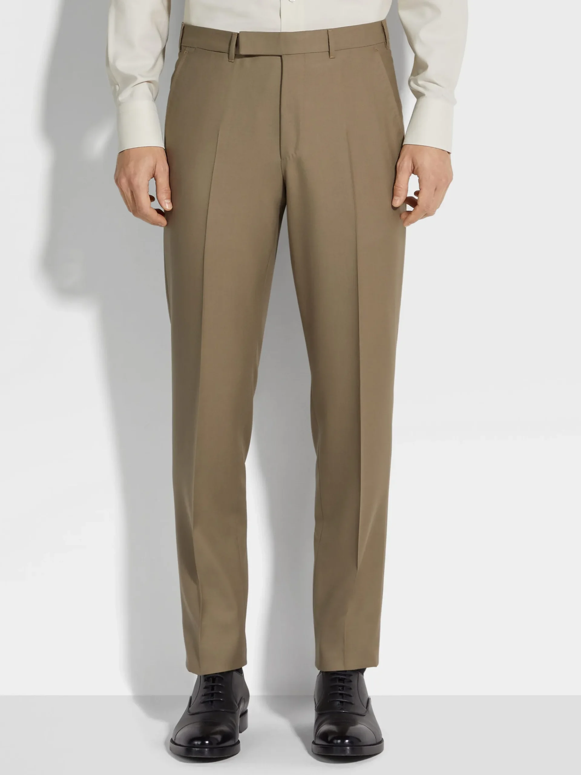 Dark Ochre Oasi Cashmere Suit