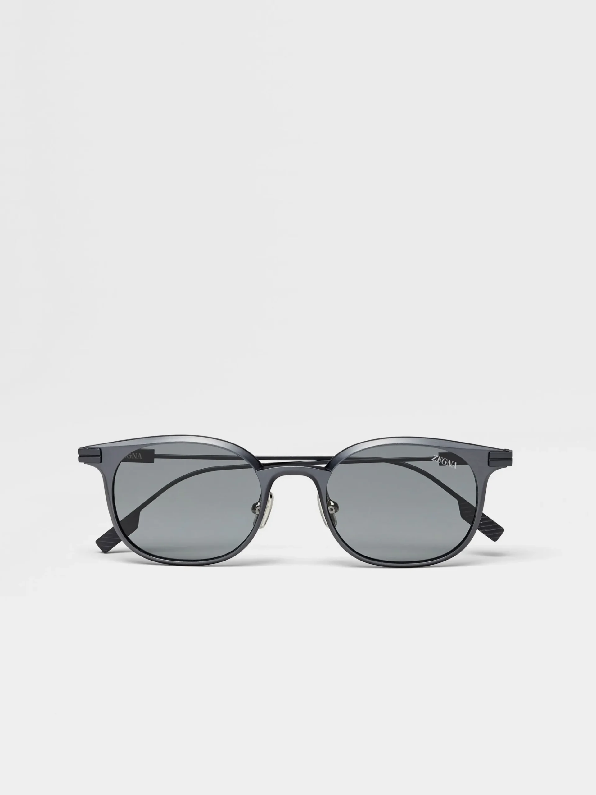 Dark Silver Aluminium Sunglasses