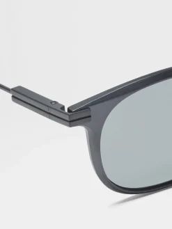Dark Silver Aluminium Sunglasses
