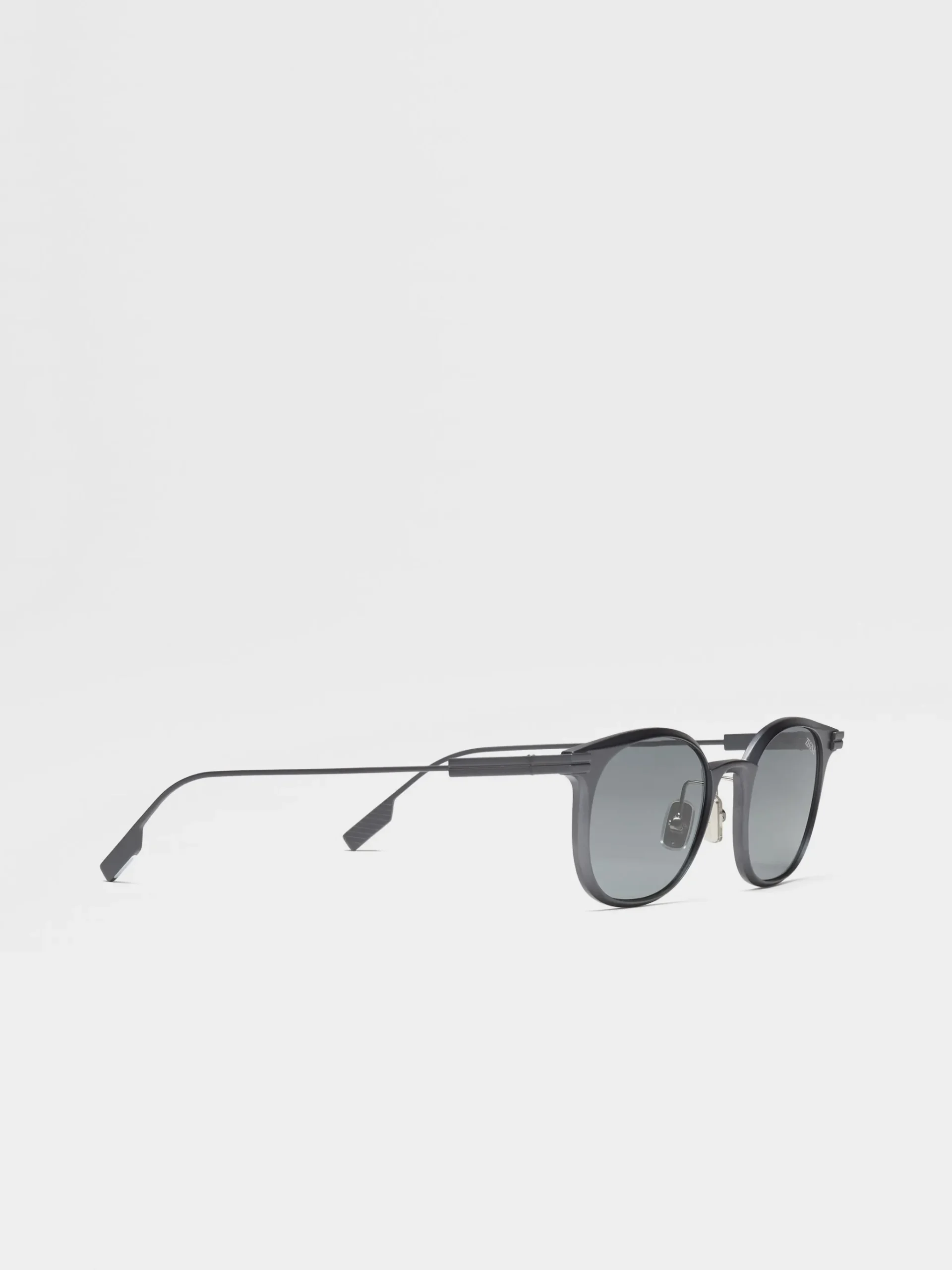 Dark Silver Aluminium Sunglasses