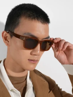 Foliage Acetate Sunglasses