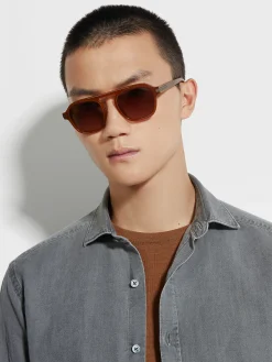 Foliage Aurora II Acetate Sunglasses