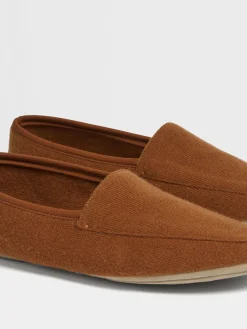 Foliage Cashmere Slippers