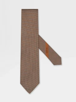 Foliage CENTO FILI Silk Tie