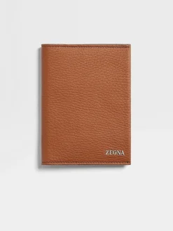 Foliage Deerskin Passport Case