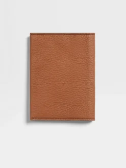 Foliage Deerskin Passport Case