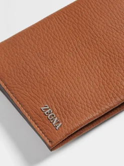 Foliage Deerskin Passport Case