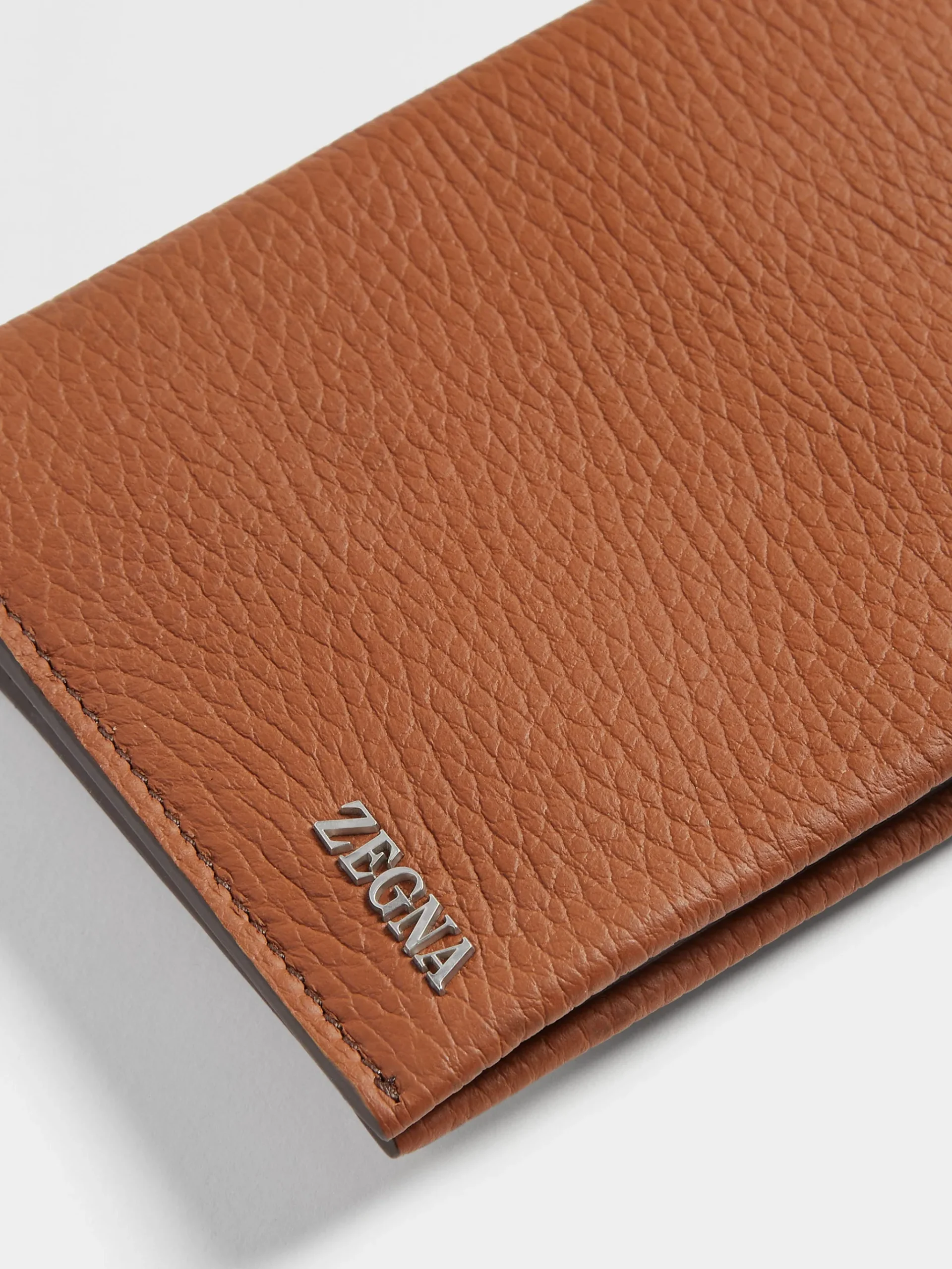 Foliage Deerskin Passport Case