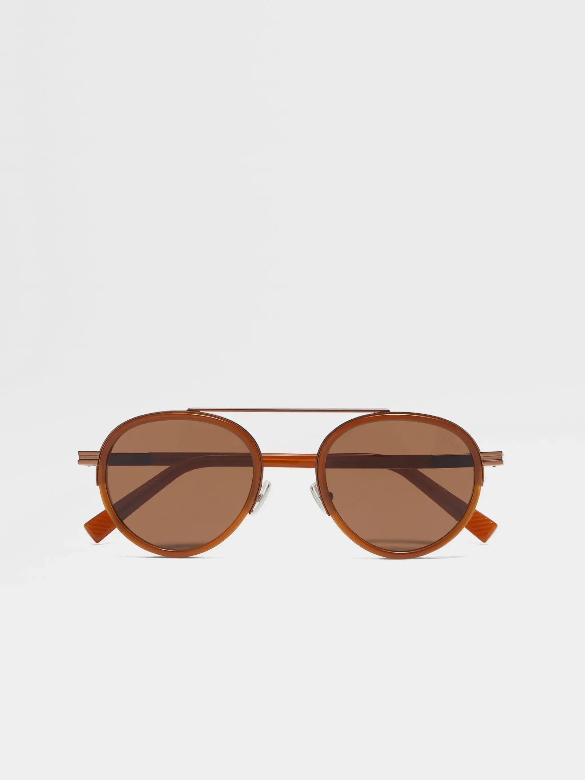 Foliage Orizzonte II Acetate and Metal Sunglasses
