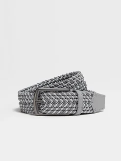 Grey Mélange Rayon Belt