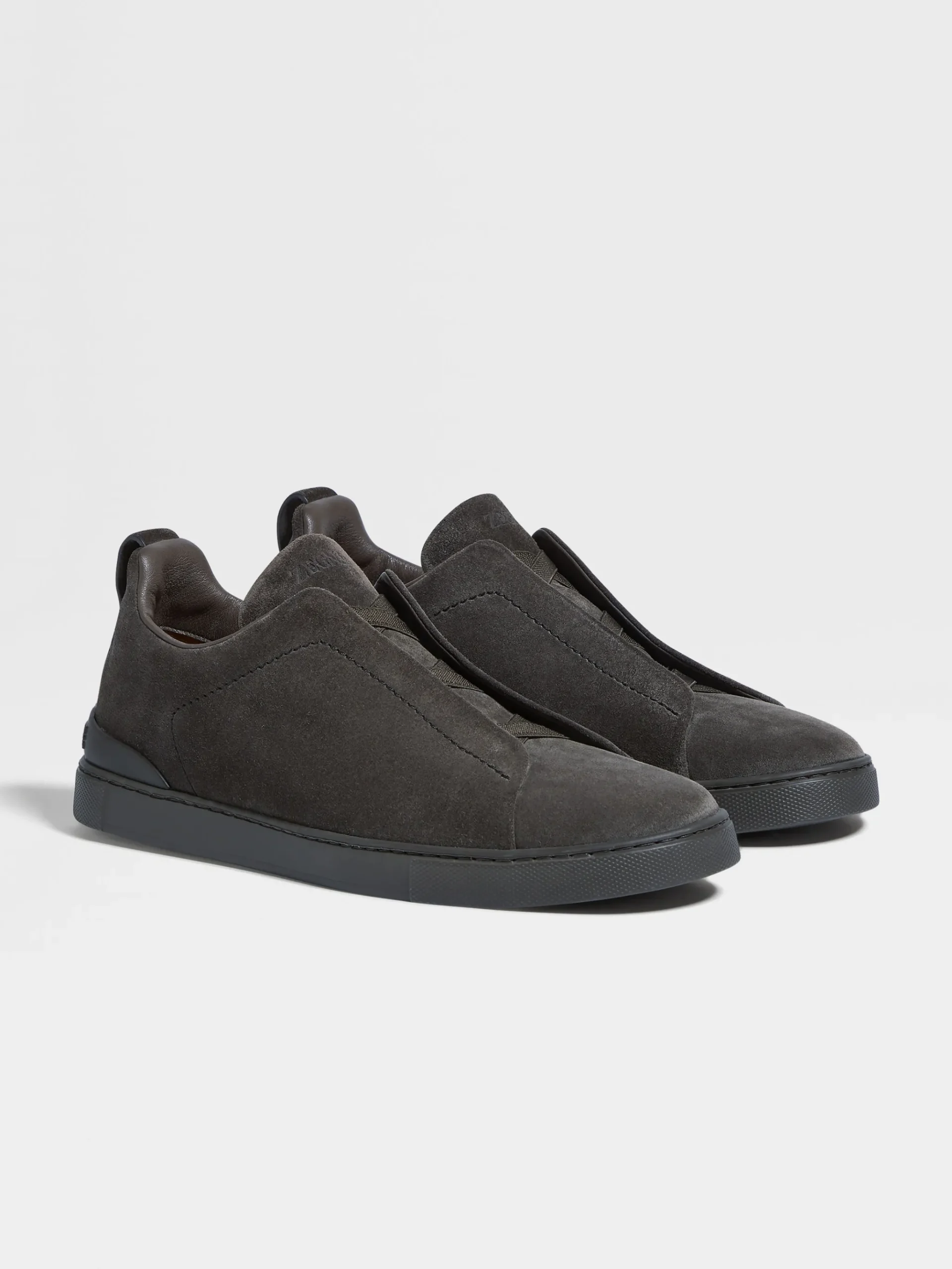 Grey Suede Triple Stitch™ Sneakers