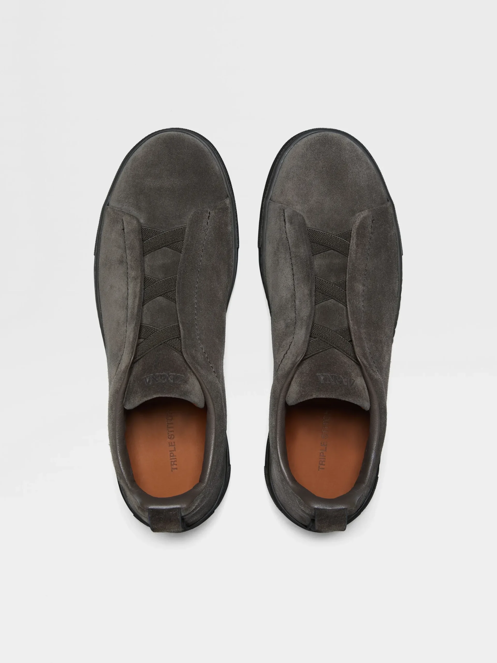 Grey Suede Triple Stitch™ Sneakers