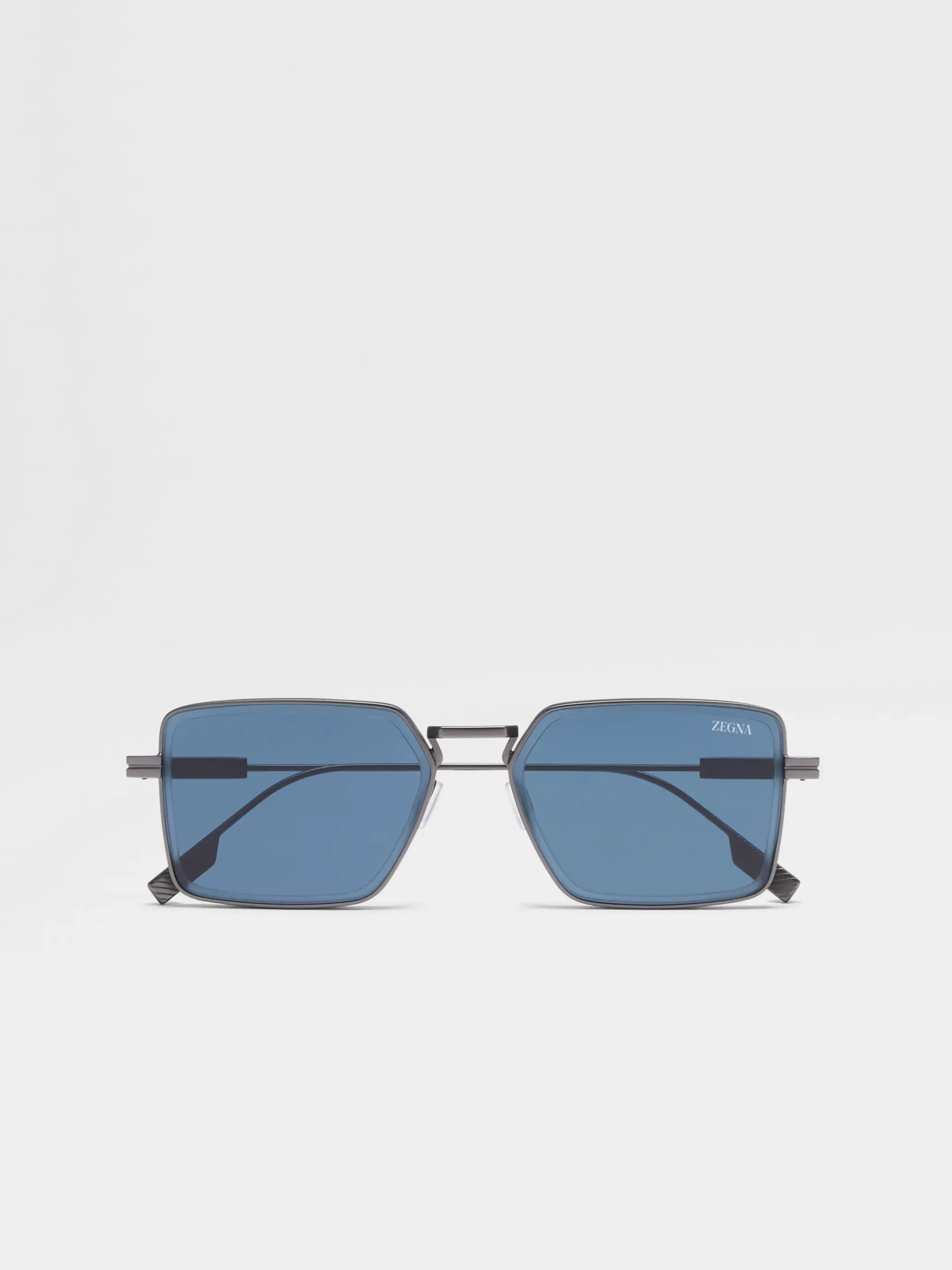 Gunmetal Metal Sunglasses