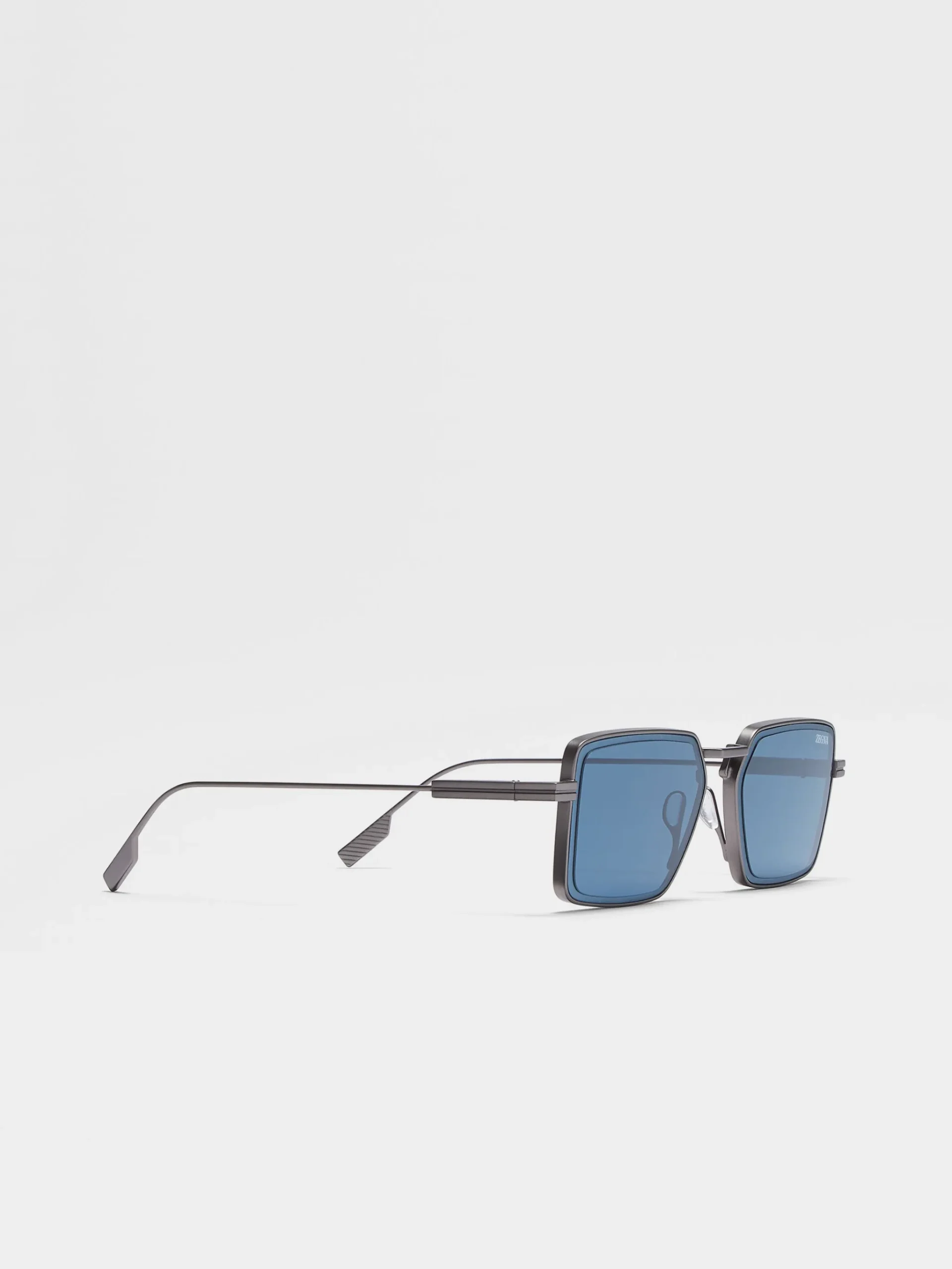 Gunmetal Metal Sunglasses