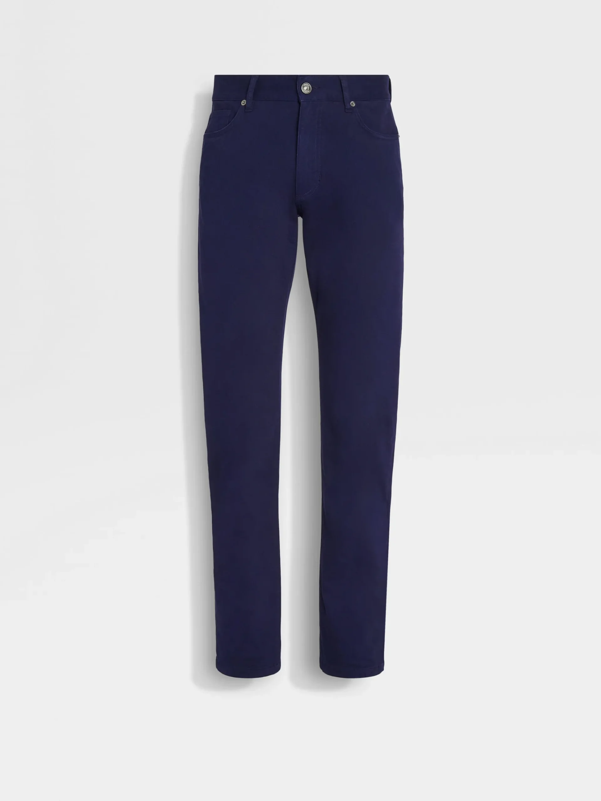 Ink Blue Cotton Roccia Pants