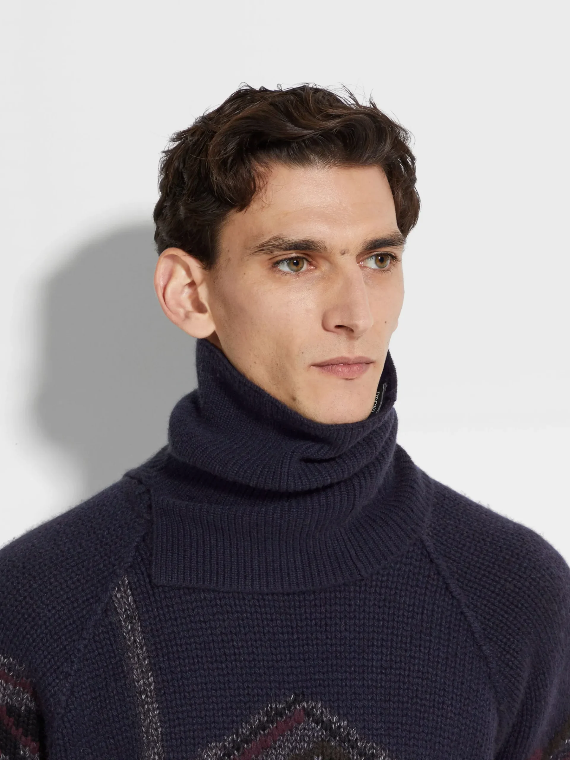 Ink Blue Oasi Cashmere Neck Warmer