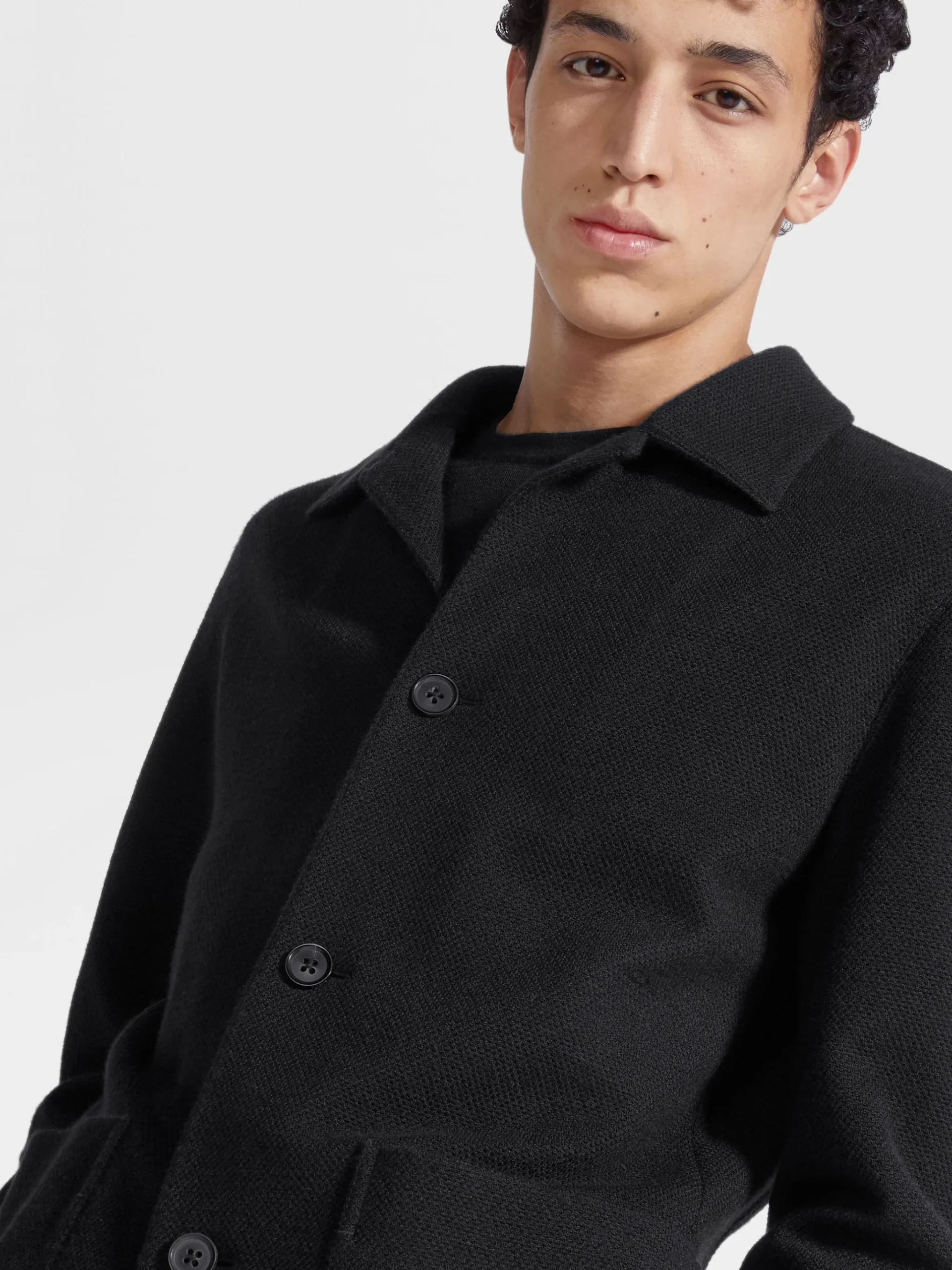 Jerseywear Cashmere Blend Alpe Chore Jacket
