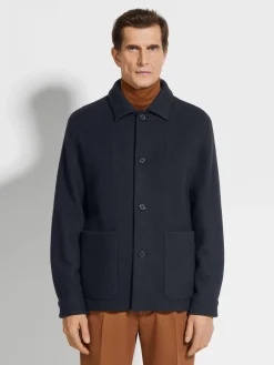 Jerseywear Wool and Cashmere Alpe Chore Jacket