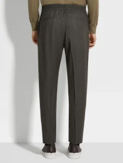 Khaki 15milmil15 Wool Joggers