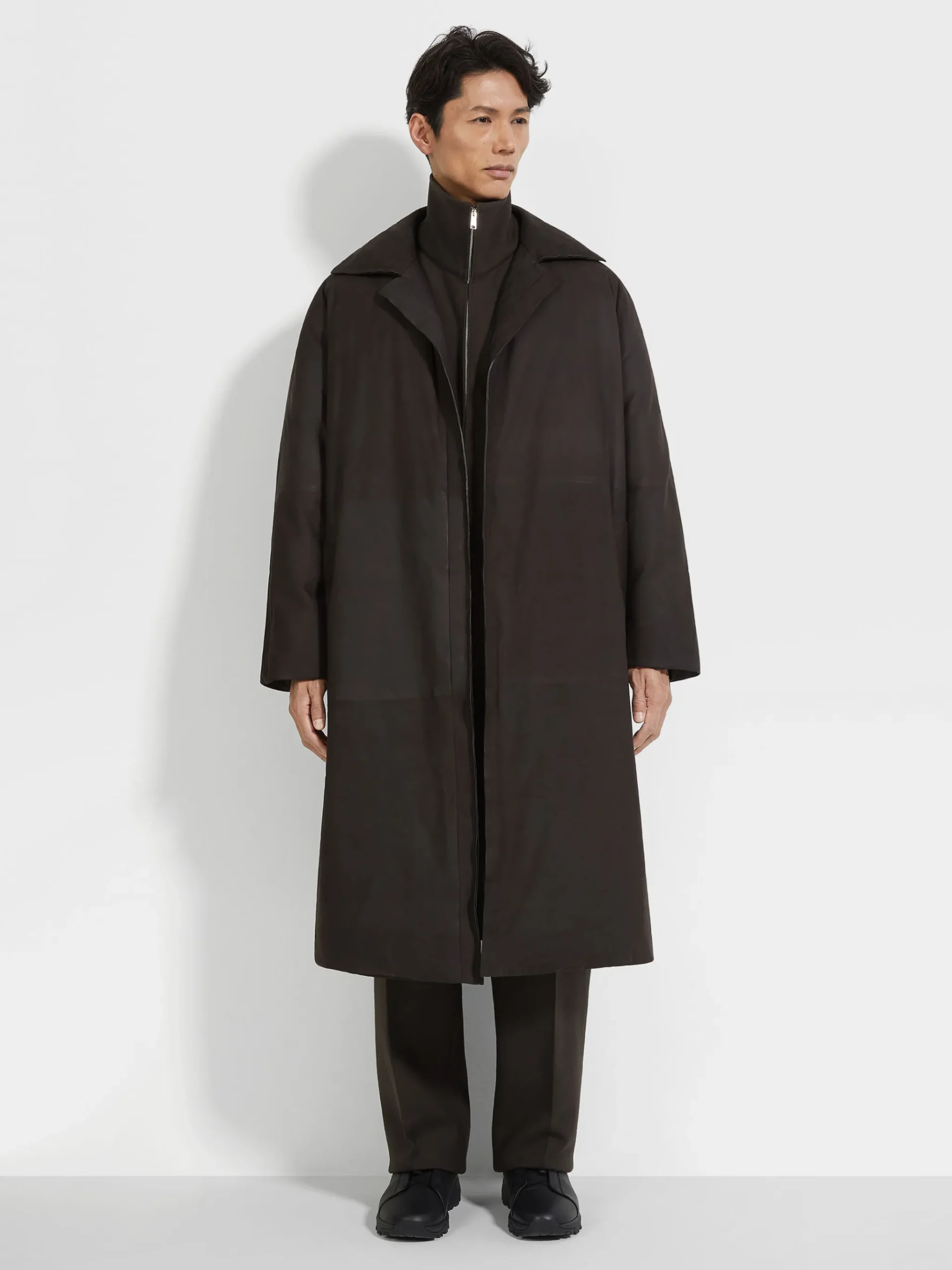 Leather Coat