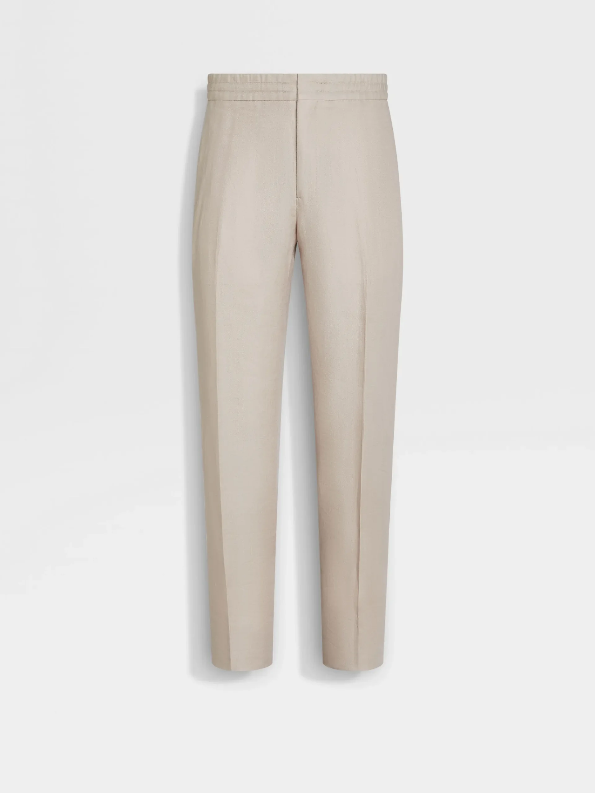 Light Beige Oasi Lino Pants