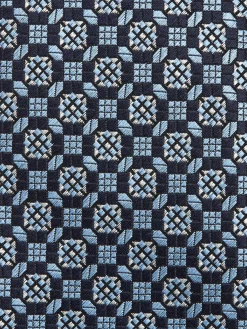 Light Blue CINQUE PIEGHE Silk Tie
