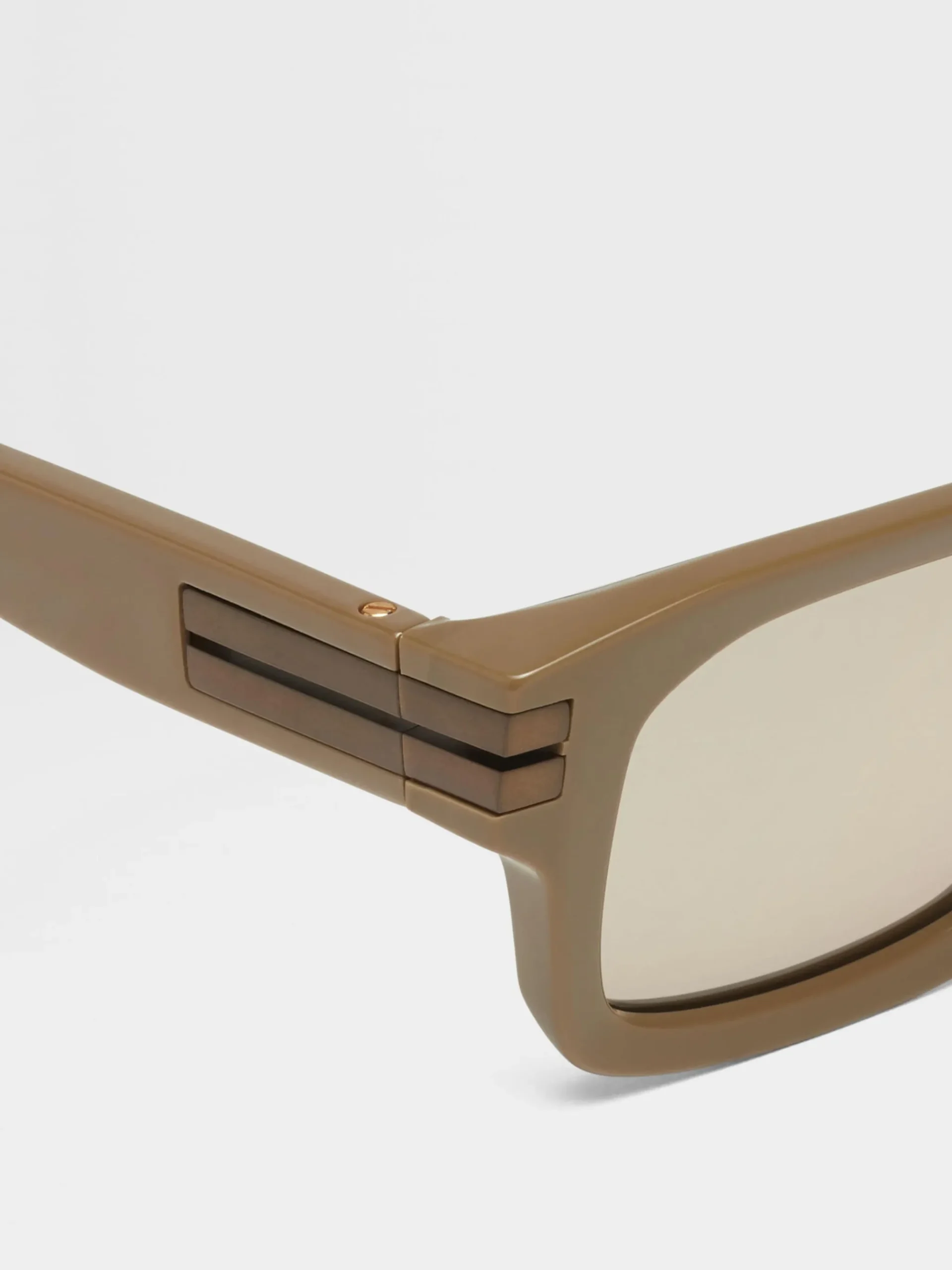 Light Brown Acetate Sunglasses